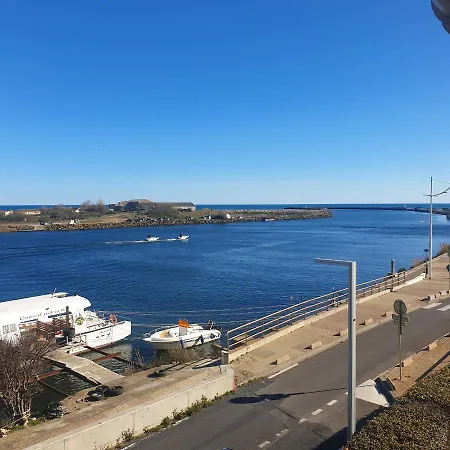 Studio Vue Les Flots Bleus Apartamento Valras-Plage